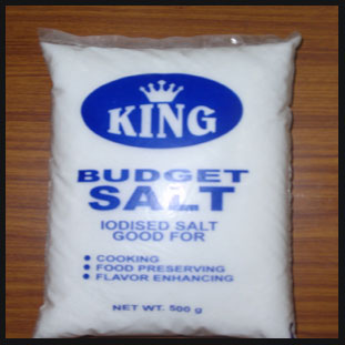 Iodised Salt Packet